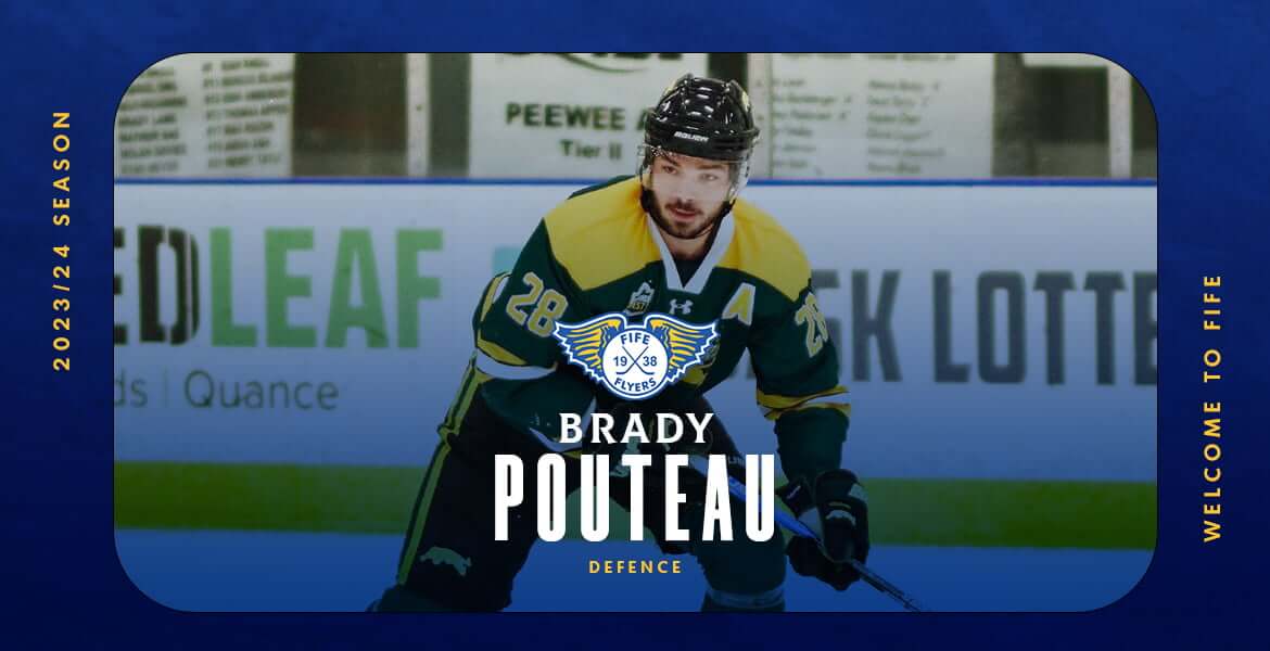 FLYERS ADD DEFENCEMAN BRADY POUTEAU TO ROSTER