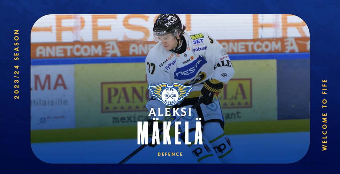 Flyers welcome Aleksi Mäkelä for the 2023/24 season