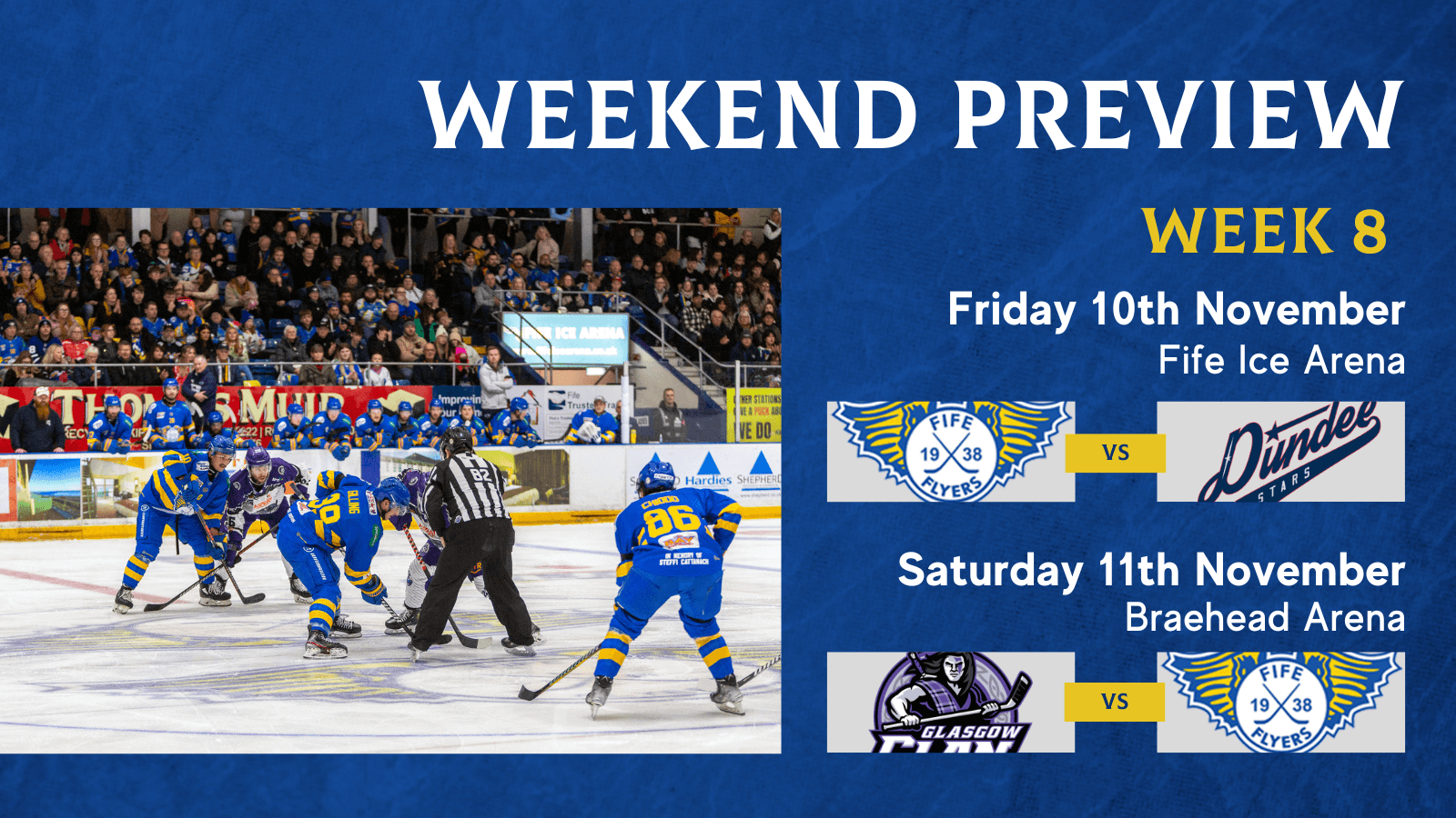 Weekend Preview – Week 8