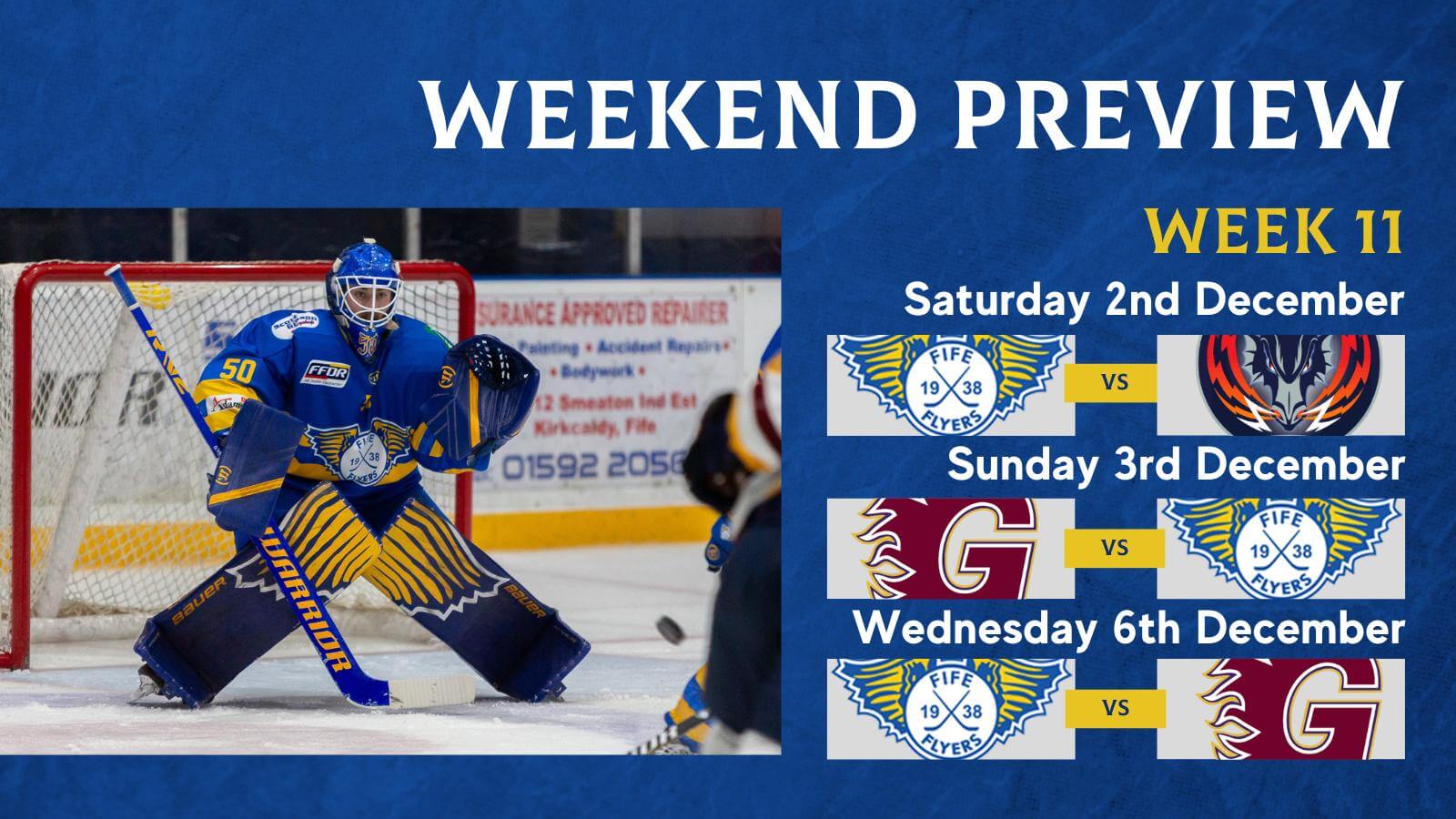 Weekend Preview – Week 11