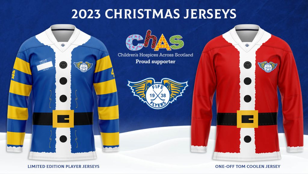 2023 CHAS Charity Jerseys Fife Flyers