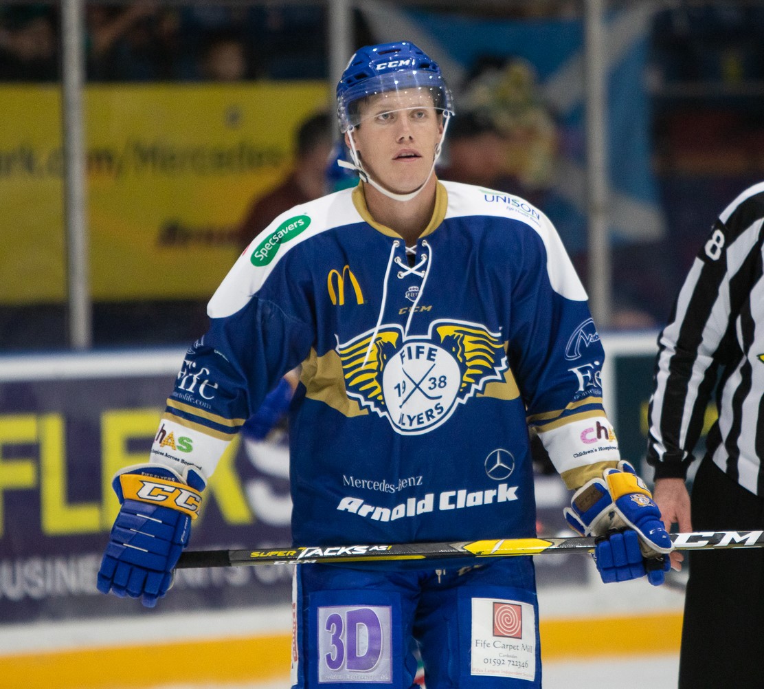 JONAS EMMERDAHL REACHES MILESTONE Fife Flyers