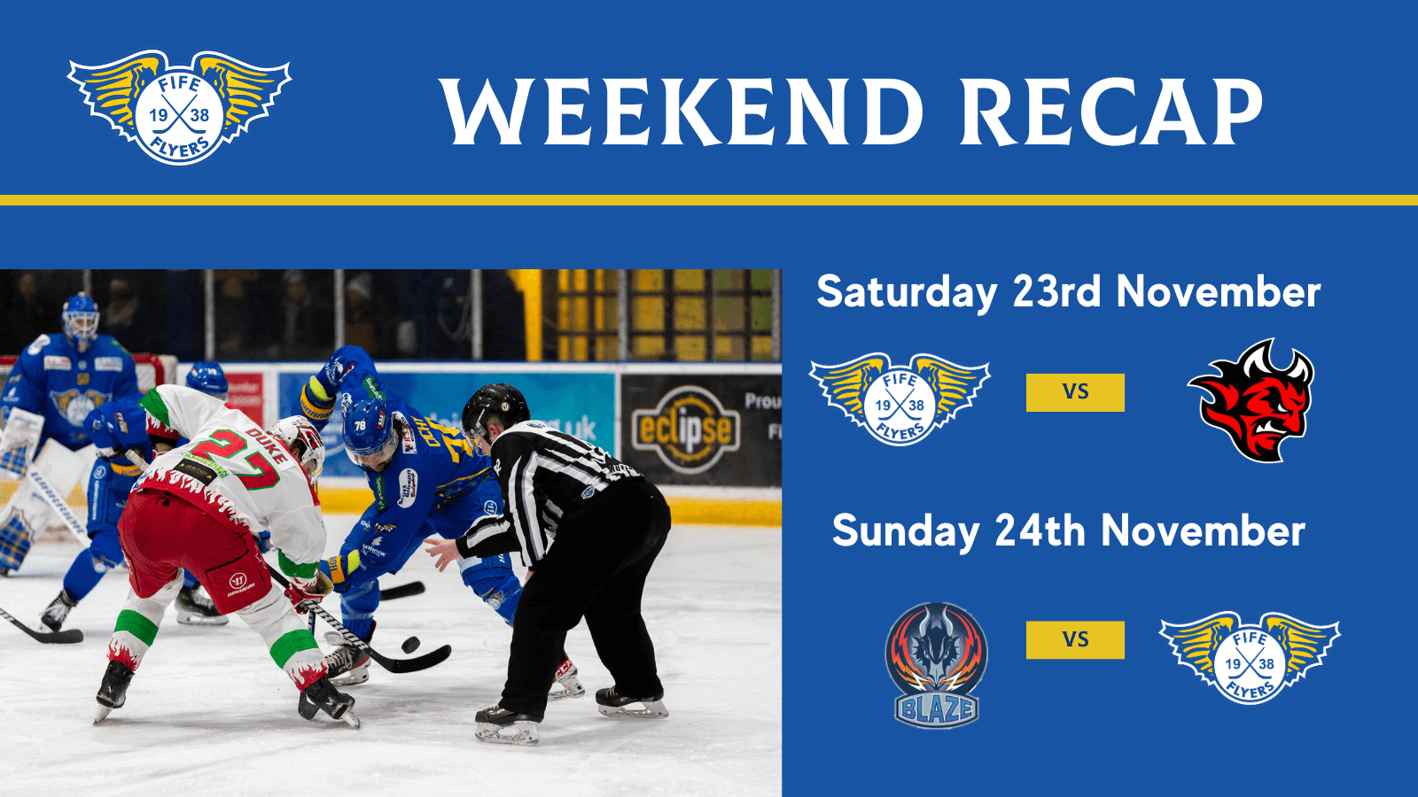 Weekend Recap – Week 12