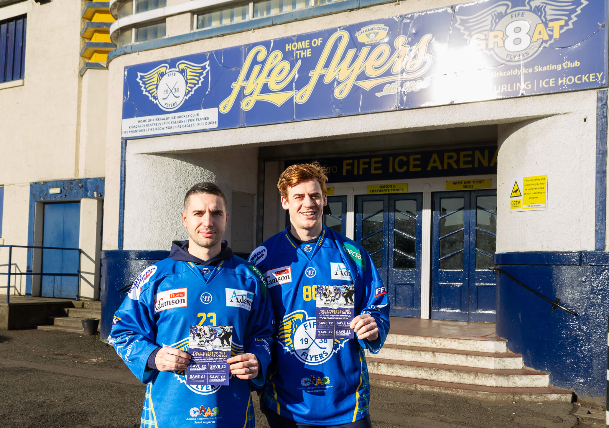 Fife Flyers IHC are asking fans to spread the word and hit the streets to get bums on seats!