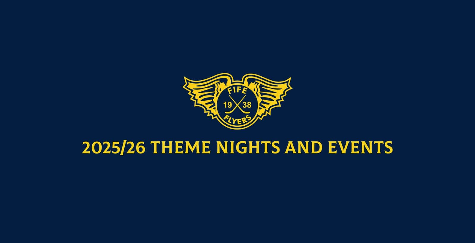 2025/26 Theme Nights & Club Events