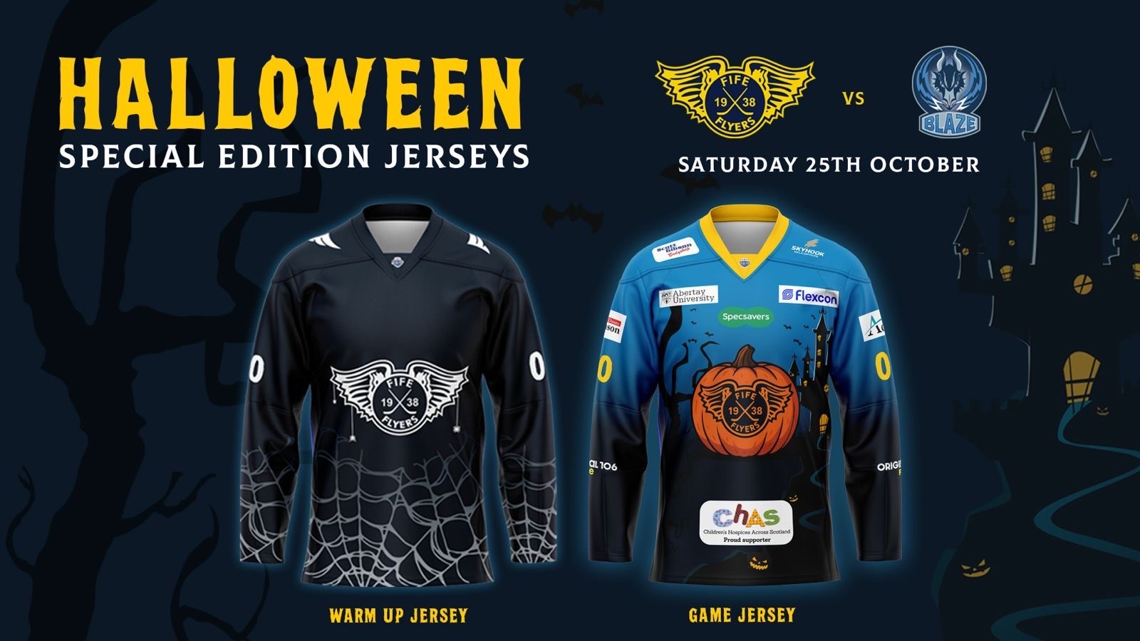 Halloween jerseys FF - Fife Flyers