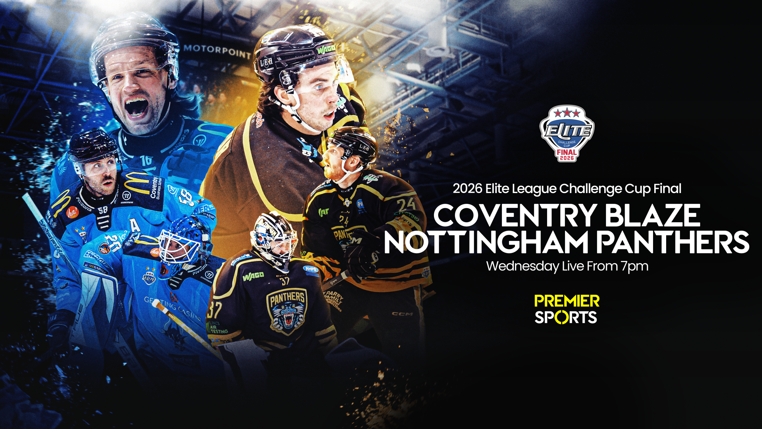Challenge Cup Final LIVE on Premier Sports and EIHLTV