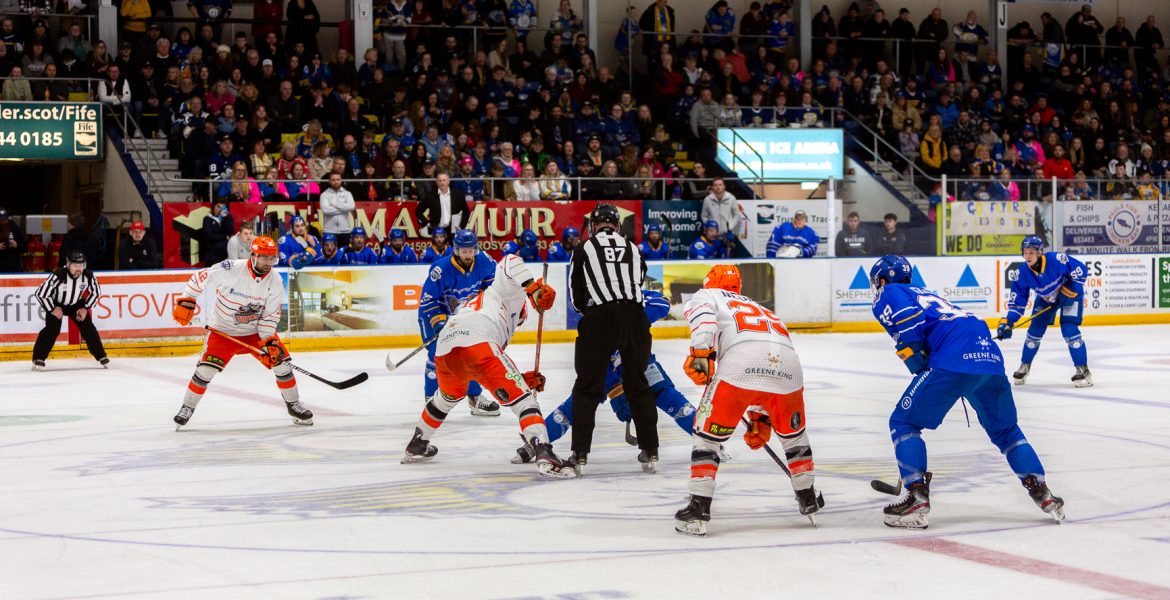 cast refund vs Sheffield Steelers 14th April 2024 Fife Flyers